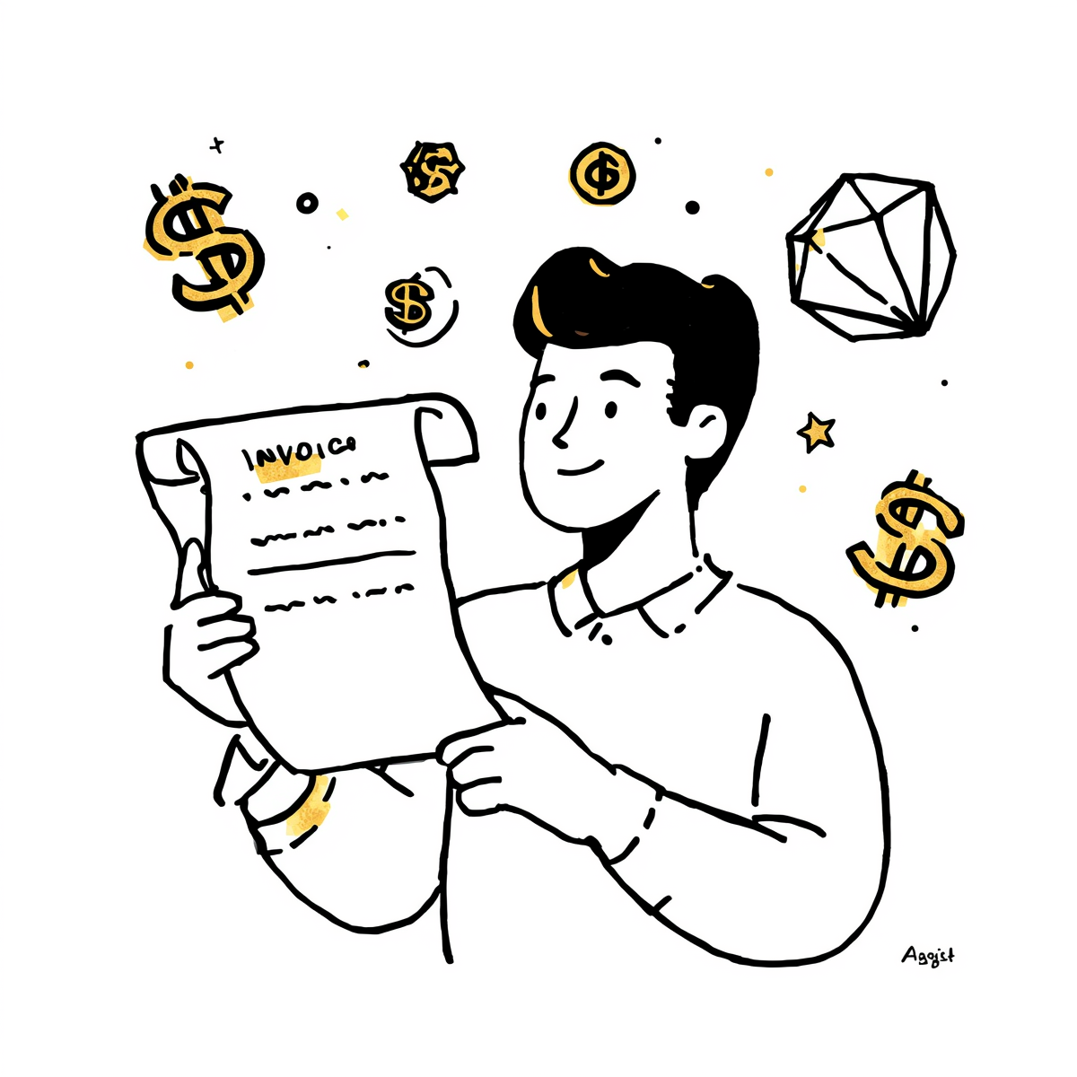 Technician handing an upfront quote to a homeowner